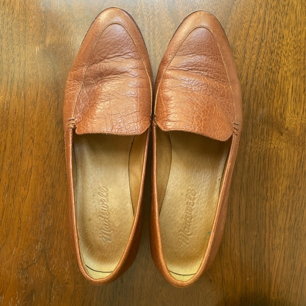 Madewell Frances Loafer Brown Leather